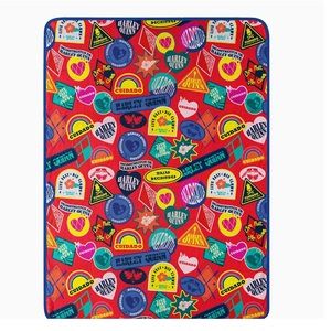 DC The Suicide Squad plush Throw 46” x 60” NWT